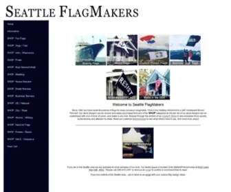 Seattleflagmakers.com(Seattle Custom Flag Makers) Screenshot