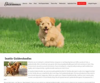 Seattlegoldendoodles.com(Seattle Goldendoodles) Screenshot