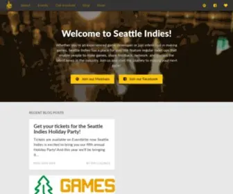 Seattleindies.org(Seattle Indies) Screenshot