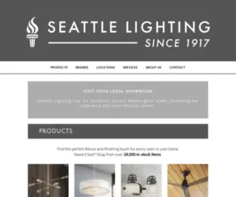 Seattlelighting.com(Seattle Lighting) Screenshot