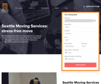 Seattlemovingservices.com(Seattle Moving Services) Screenshot