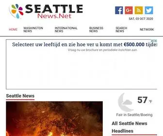 Seattlenews.net(Seattle News Online) Screenshot