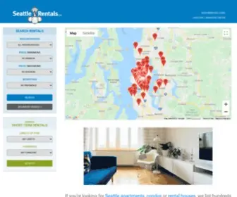 Seattlerentals.com(Seattle Apartment Rentals) Screenshot