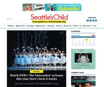 Seattleschild.com(Seattle's Child) Screenshot