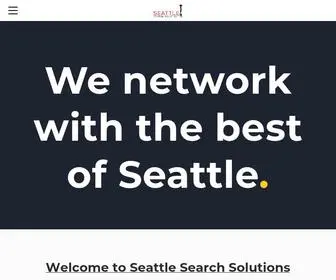 Seattlesearch.io(Seattle Staffing and Recruiting Services) Screenshot