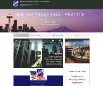 Seattleskal.org(SKAL International Seattle) Screenshot