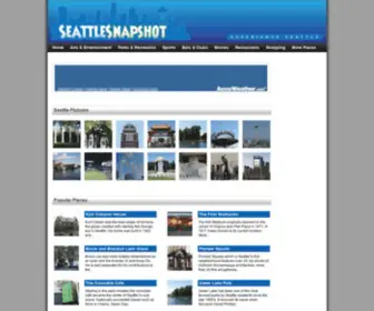 Seattlesnapshot.com(Seattle Snapshot) Screenshot