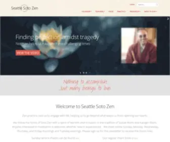 Seattlesotozen.org(Seattle Soto Zen) Screenshot