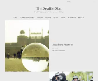 Seattlestar.net(Seattle's journal of culture and politics) Screenshot