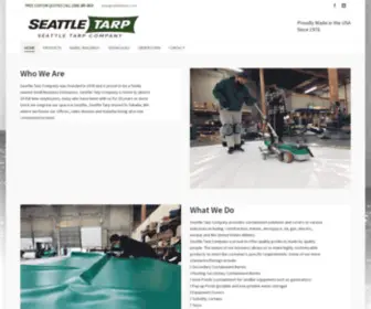 Seattletarp.com(Seattle Tarp) Screenshot