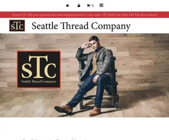 Seattlethread.com(Seattle Thread Company) Screenshot