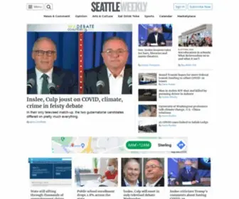 Seattleweekly.com(Seattle Weekly) Screenshot