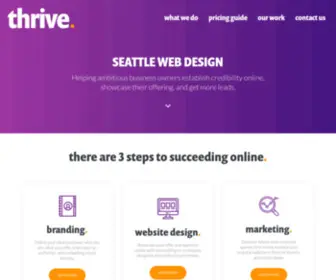 Seattlewordpressdeveloper.com(Thrive Design) Screenshot