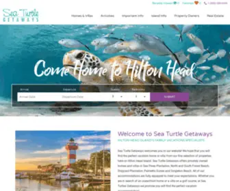 Seaturtlegetaways.com(Hilton Head Vacation Rentals) Screenshot