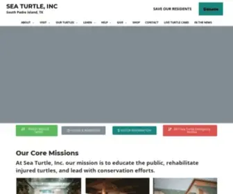 Seaturtleinc.org(Sea Turtle) Screenshot