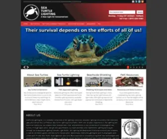 Seaturtlelighting.net(Sea Turtle Lighting) Screenshot