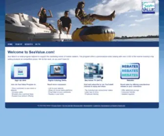 Seavalue.com(Sea value.com) Screenshot