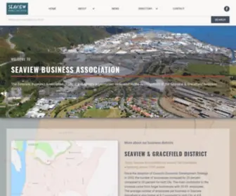 Seaviewbusiness.co.nz(Seaview Business Association) Screenshot