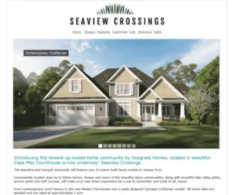 Seaviewcrossings.com(Seaview Crossings Homes) Screenshot