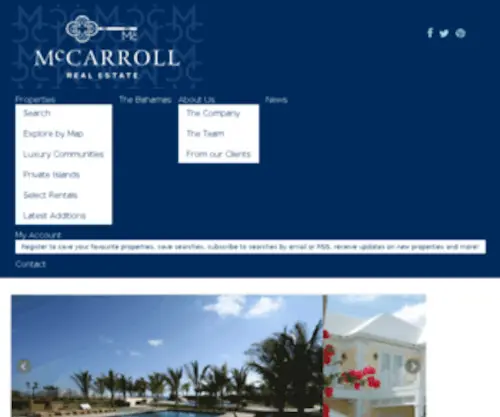 Seaviewproperties.bs(Bahamas Real Estate Deals) Screenshot
