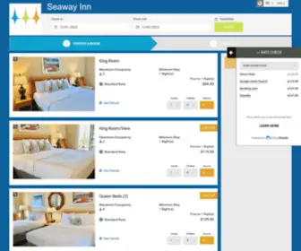 Seawayinn.com(Santa Cruz Hotels) Screenshot