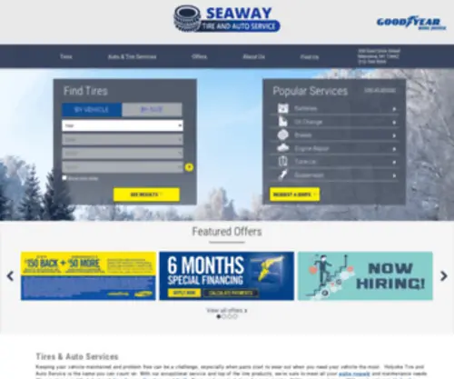 Seawaytire.net(Seawaytire) Screenshot