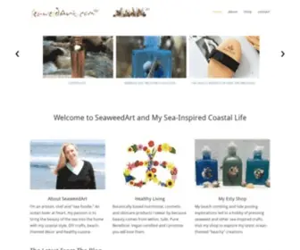 Seaweedart.com(Seaweed Art) Screenshot
