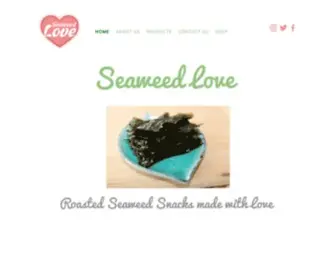 Seaweedlove.com(Seaweed Love) Screenshot