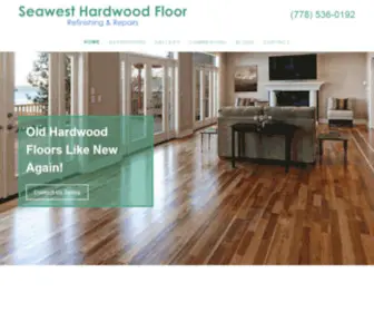 Seawesthardwood.com(Hardwood Floor Repair) Screenshot