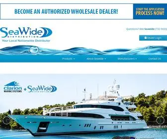 Seawide.com(Marine Electronics Wholesaler & Distributor) Screenshot