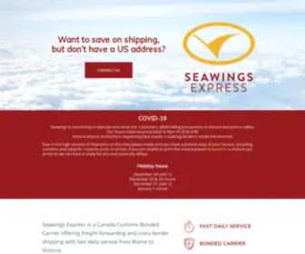 Seawings.ca(Seawings Express) Screenshot