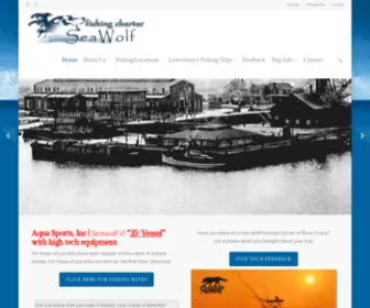 Seawolfcharter.com(Sea Wolf fishing charters in Beaufort SC offshore fishing charters) Screenshot