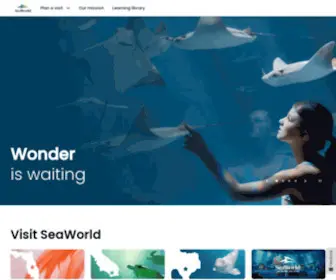 Seaworld.com(Visit with Purpose) Screenshot