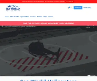 Seaworldhelicopters.com.au(Helicopter Tours Gold Coast) Screenshot