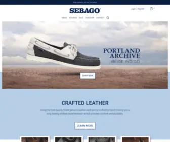 Sebago.co.za(Sebago's love for craft) Screenshot