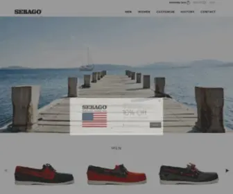 Sebago.com(Description) Screenshot