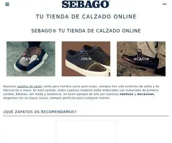 Sebago.es(Tienda de calzado online) Screenshot