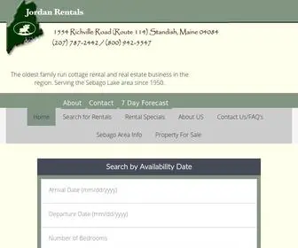 Sebagolakeproperties.com(Jordan Rentals) Screenshot