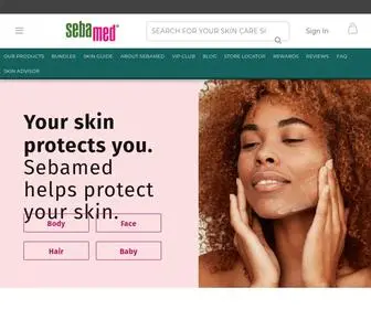 Sebamedusa.com(Dermatologist Recommended Sensitive Skin Care Solutions) Screenshot