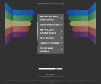 Sebastian-Dickhaut.de(sebastian dickhaut) Screenshot