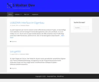 Sebastian-Walter.net(S Walter Development) Screenshot