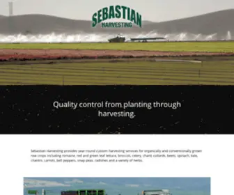 Sebastianharvesting.com(Sebastian Harvesting) Screenshot