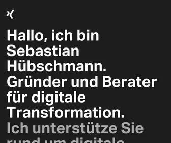 Sebastianhuebschmann.de(Sebastian Hübschmann) Screenshot