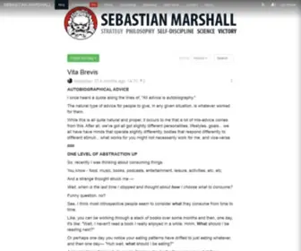 Sebastianmarshall.com(SEBASTIAN MARSHALL) Screenshot