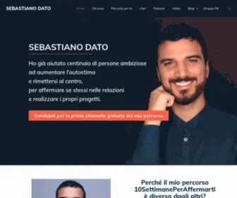 Sebastianodato.it(Sebastiano Dato) Screenshot
