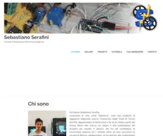 Sebastianoserafini.it(Tutorials, Prototipazione ed Elettronica Applicata) Screenshot