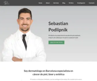 Sebastianpodlipnik.com(Dermatólogo en Barcelona) Screenshot