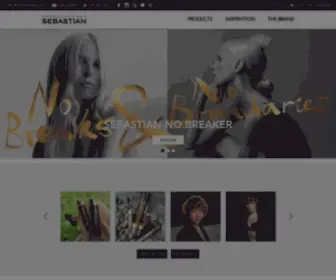 Sebastianprofessional.com(Sebastian professionele haarproducten) Screenshot