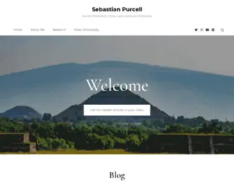 Sebastianpurcell.com(Ancient Philosophy) Screenshot