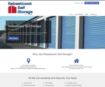 Sebasticookstorage.com(Sebasticook Self Storage) Screenshot